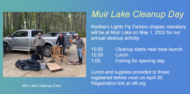 Muir Lake Cleanup – May 1
